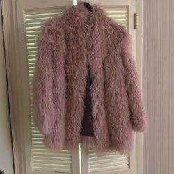 Jacket made of natural llama fur.,M-sexy