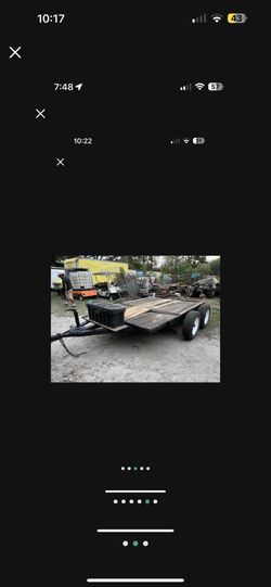 6 X 10 Custom Heavy Duty Double Axle Trailer 