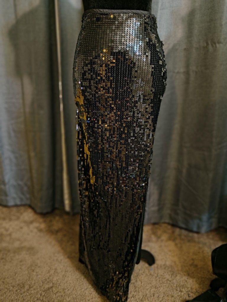 Sequin Long Skirt