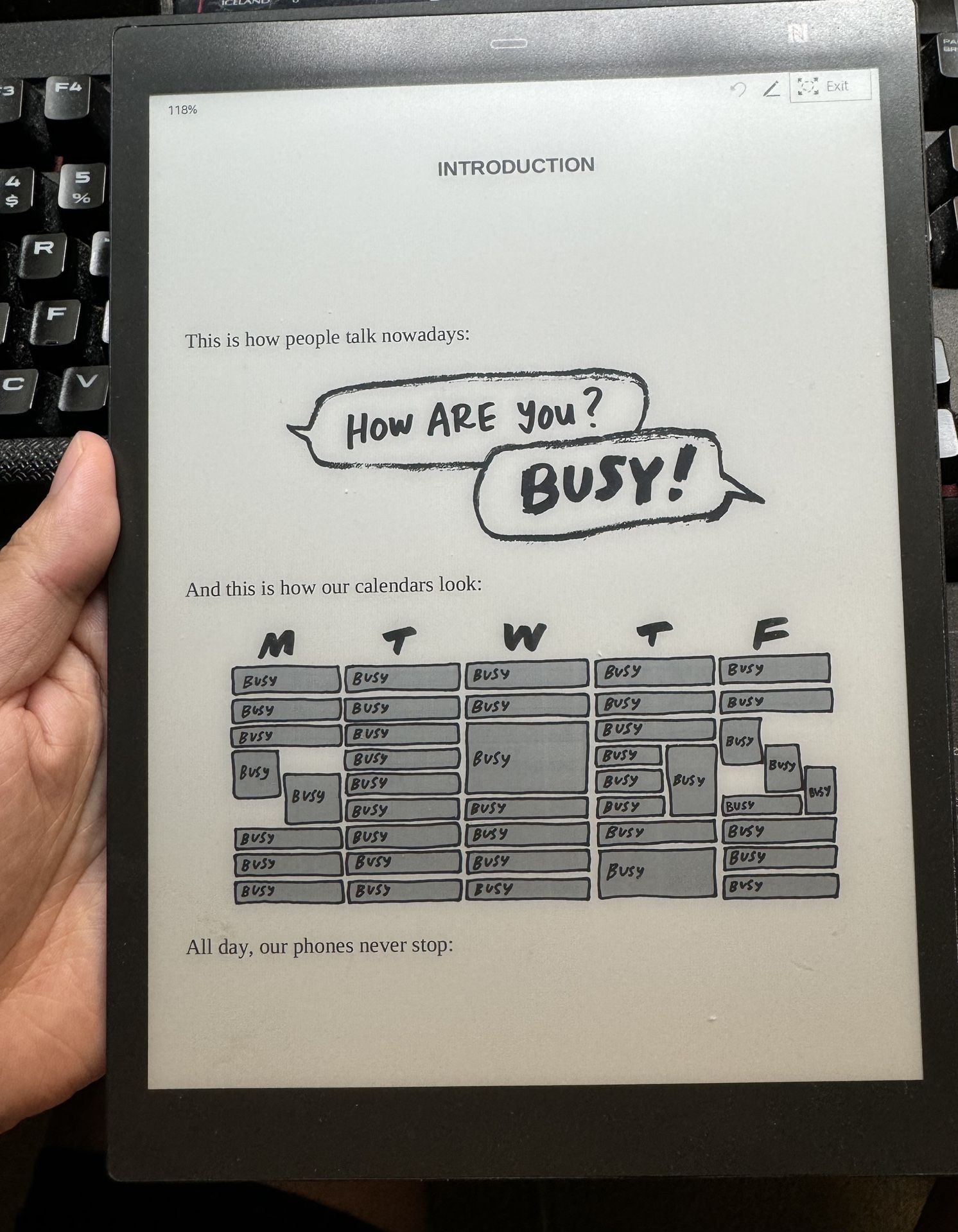 Sony E-reader Digital Paper