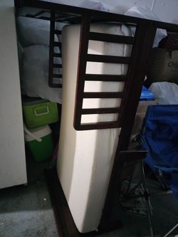 Toddler bed and mattress