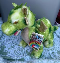 Aurora World Plush Green Dragon 12" Legendary Friends
