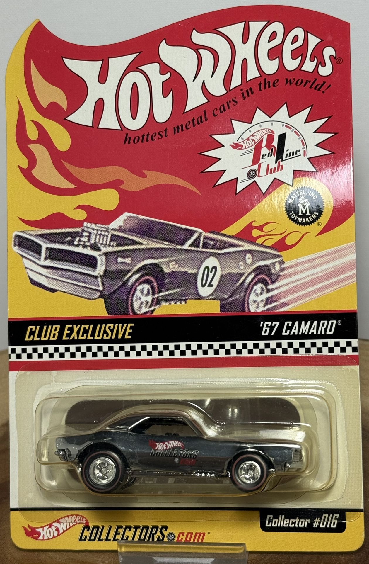 Hot Wheels 67 Camaro RLC “Club Exclusive”