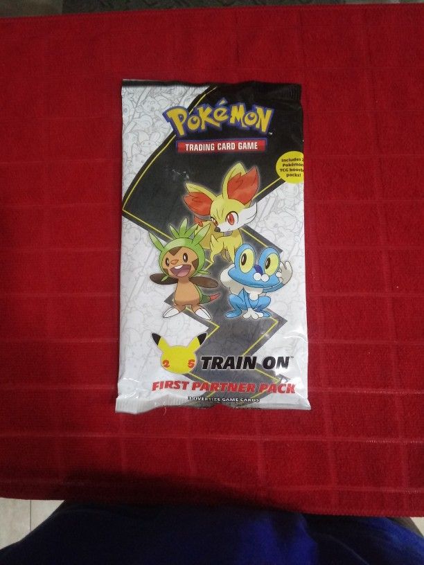 Pokemon Train on First Partner Pack 