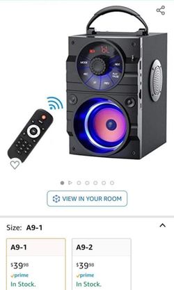 Portable speaker 