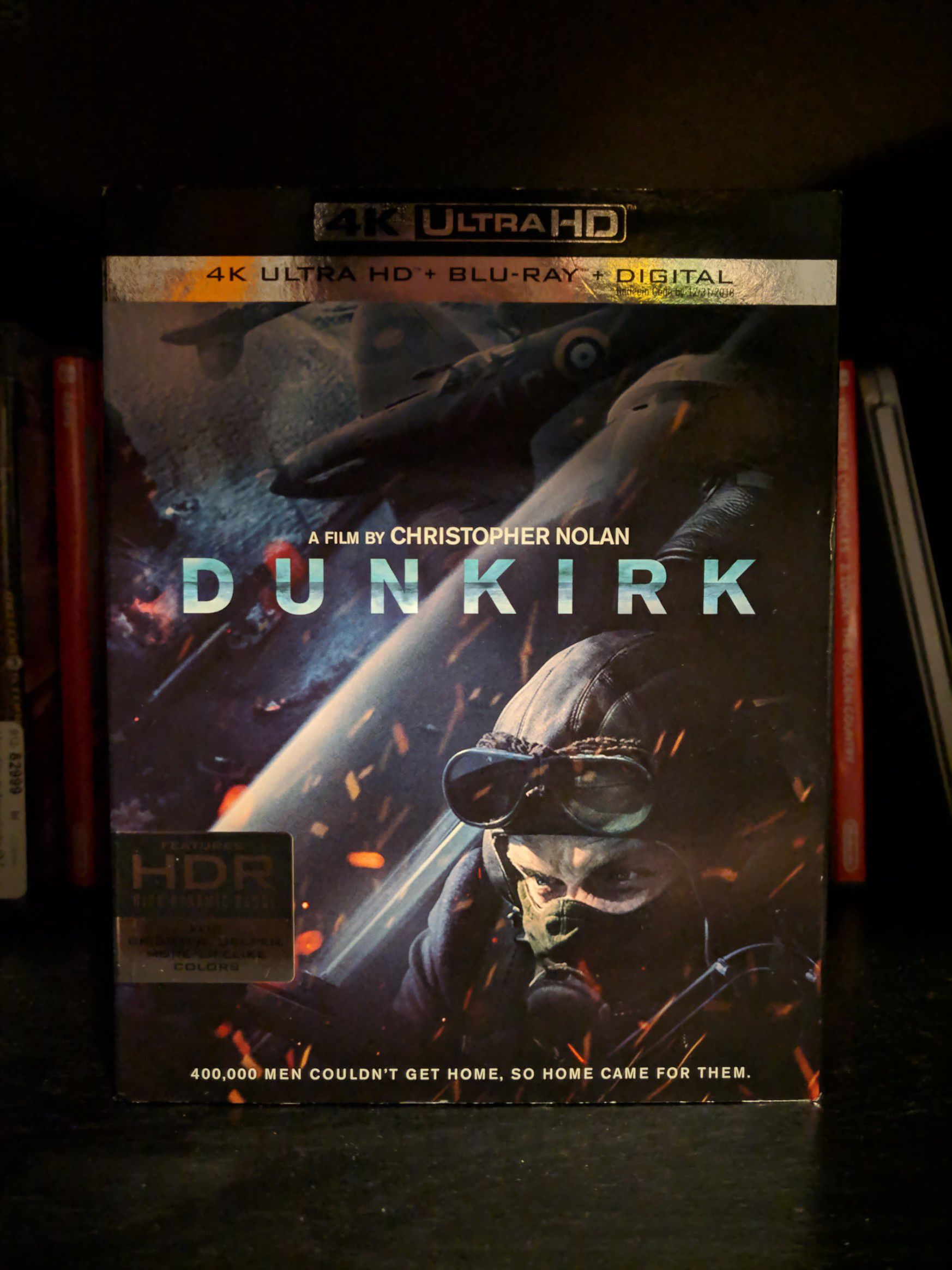 Dunkirk 4K Blu-ray (Code Used)