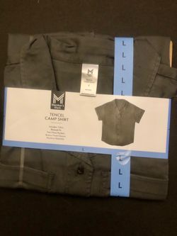 New!!! Great for hot days.Member's Mark Women's Tencel Camp Shirt L