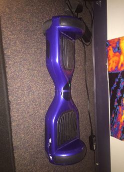 Blue HoverBoard With Charger