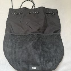 PINK Drawstring Bag