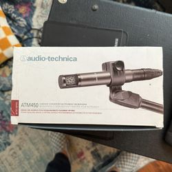 Audio-Technica ATM450 – Side-Address Condenser – $140