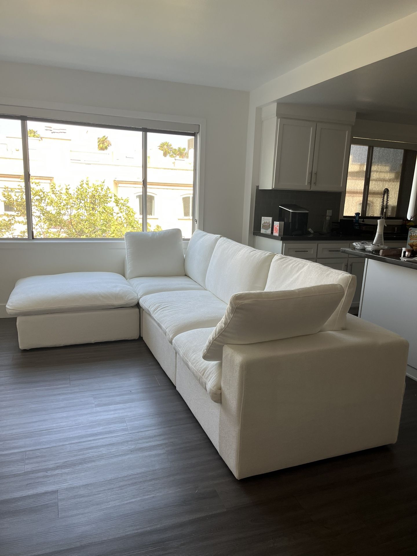 White Cloud New Sectional Couch