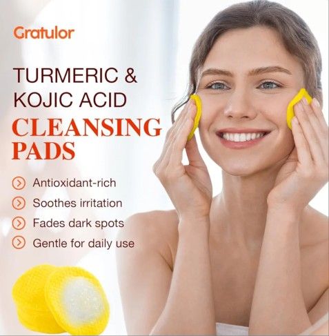 Gratulor Turmeric Cleansing Pads