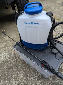 Electro backpack sprayer
