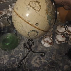 Vintage World Globe