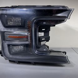 OEM 2018 2019 2020 FORD F-150 F150 LED HEADLIGHT RIGHT SIDE RH BLACK BEZEL TRIM SPORT