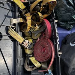Straps And Emergency Triangle 