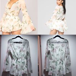 Fashion Nova Floral Romper