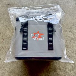 NEW Cold Bomb Soft Magnetic Cooler Bag, Cold Retention Soft Coolers 30 Can (Yeti, Dometic, RTIC, Hydroflask)