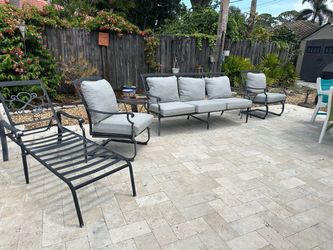 Outdoor Patio Furniture Set with Cushions