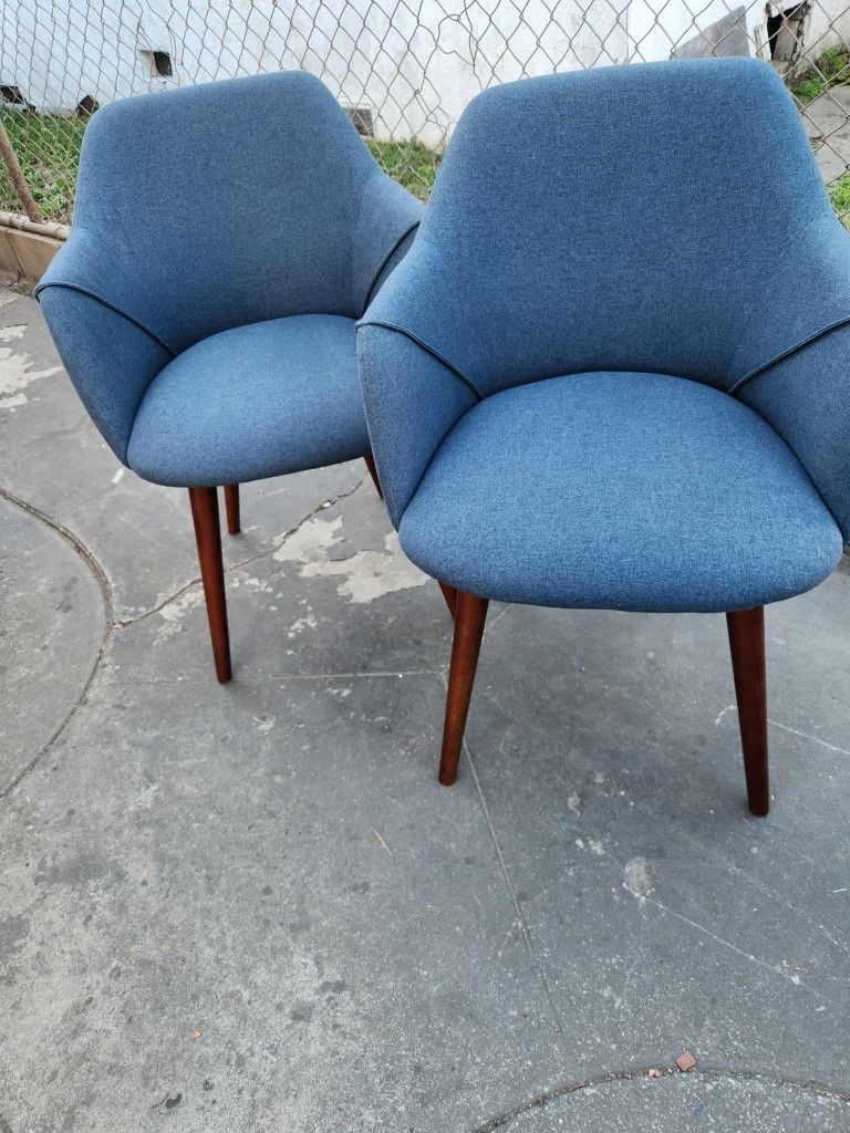 MCM  Style Arm Chairs 