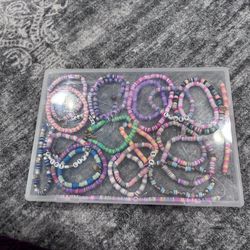 All these!!  Homemade bracelets