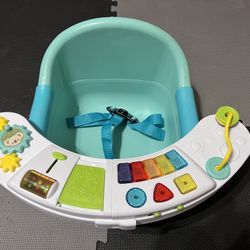 Infantino Booster Seat With Musical Activity Center & Snack Tray
