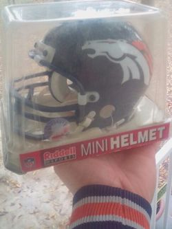 Broncos Mini Helmet