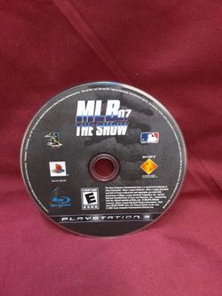 MLB 07 2007 The Show Baseball Sony PlayStation 3 PS3 Video Game