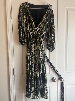 Green dress banana republic