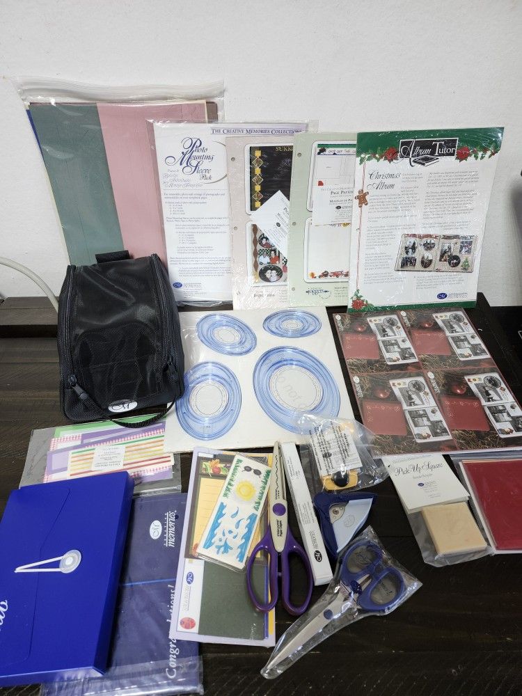 Creative Memories Scrapbooking Bundled Package- 17+ items New+used