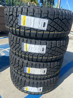 285/70/17 Goodyear Territory Mt New Tires InstalledAnd Balanced
