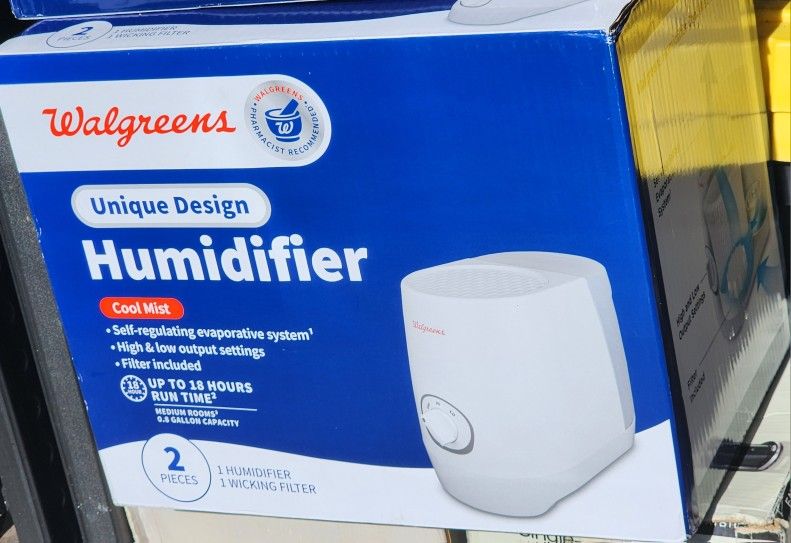 Walgreens cool mist humidifier