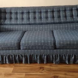 Country Blue Sofabed