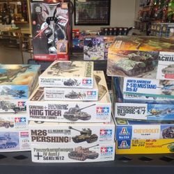 Military Model Kits New Unused 