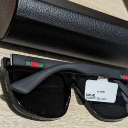 Gucci Black Sunglasses From Sunglass Hut NEW 