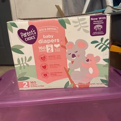 Parents Choice Diapers Size 2 