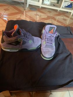 Air Jordan 4 Canyon Purple Sneakers