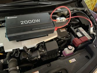 Back Up Power Generator  Battery Inverter 2000w Pure Sine Wave for EV and Hybrid Cars Prius Tesla