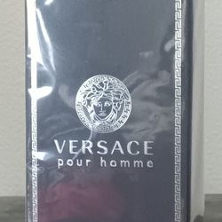 Versace Pour Homme Cologne For Men (3.4 Oz)  New In Box 