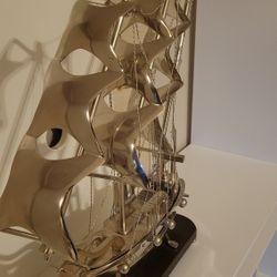 Metal Ship Decor