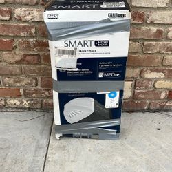 Chamberlain Garage Opener with garage door extension kit. 