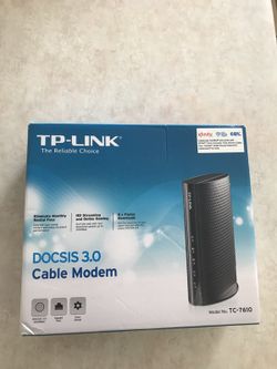 Tp-link cable modem