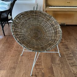 Rattan Boho Chair $40