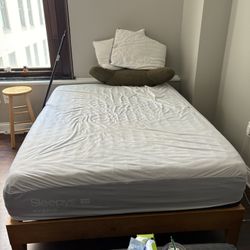 Full Sized Bed And Frame 