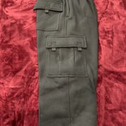 Shaka Premium Quality Fleece Lined Cargo Pants Black Size Small New With Tags Warm Ultra Soft Ultra Thick Fleece Lined