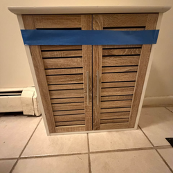 Wooden Mountable Cabinet Storage