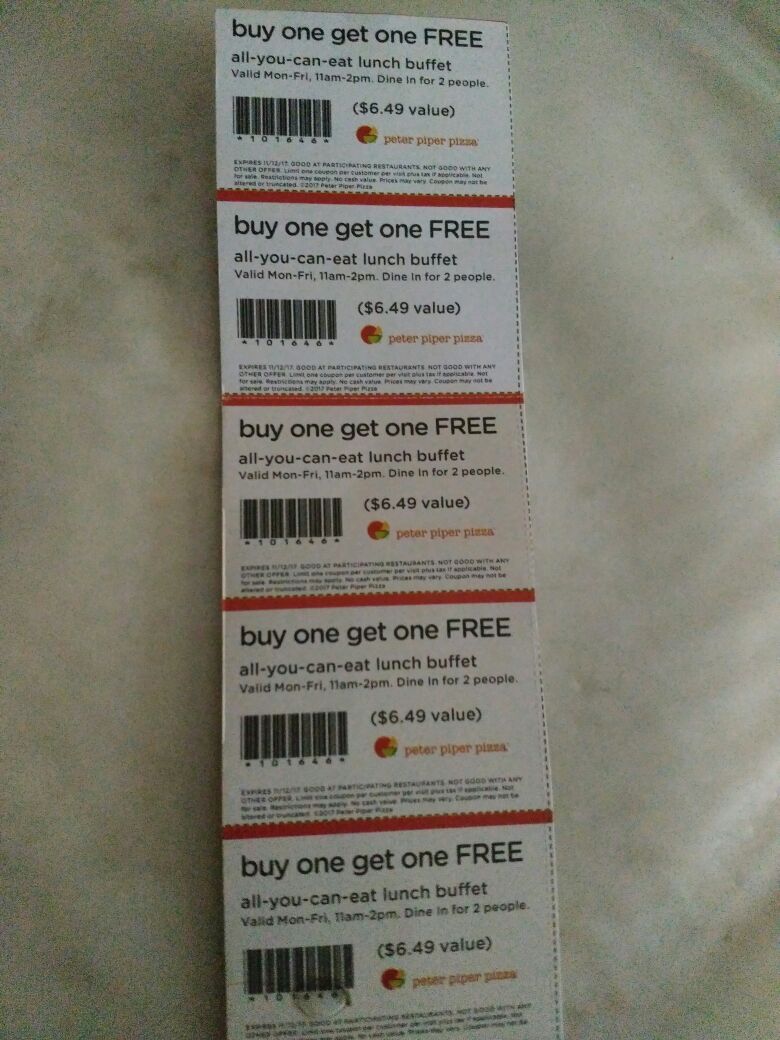 Buy one Get One FREE