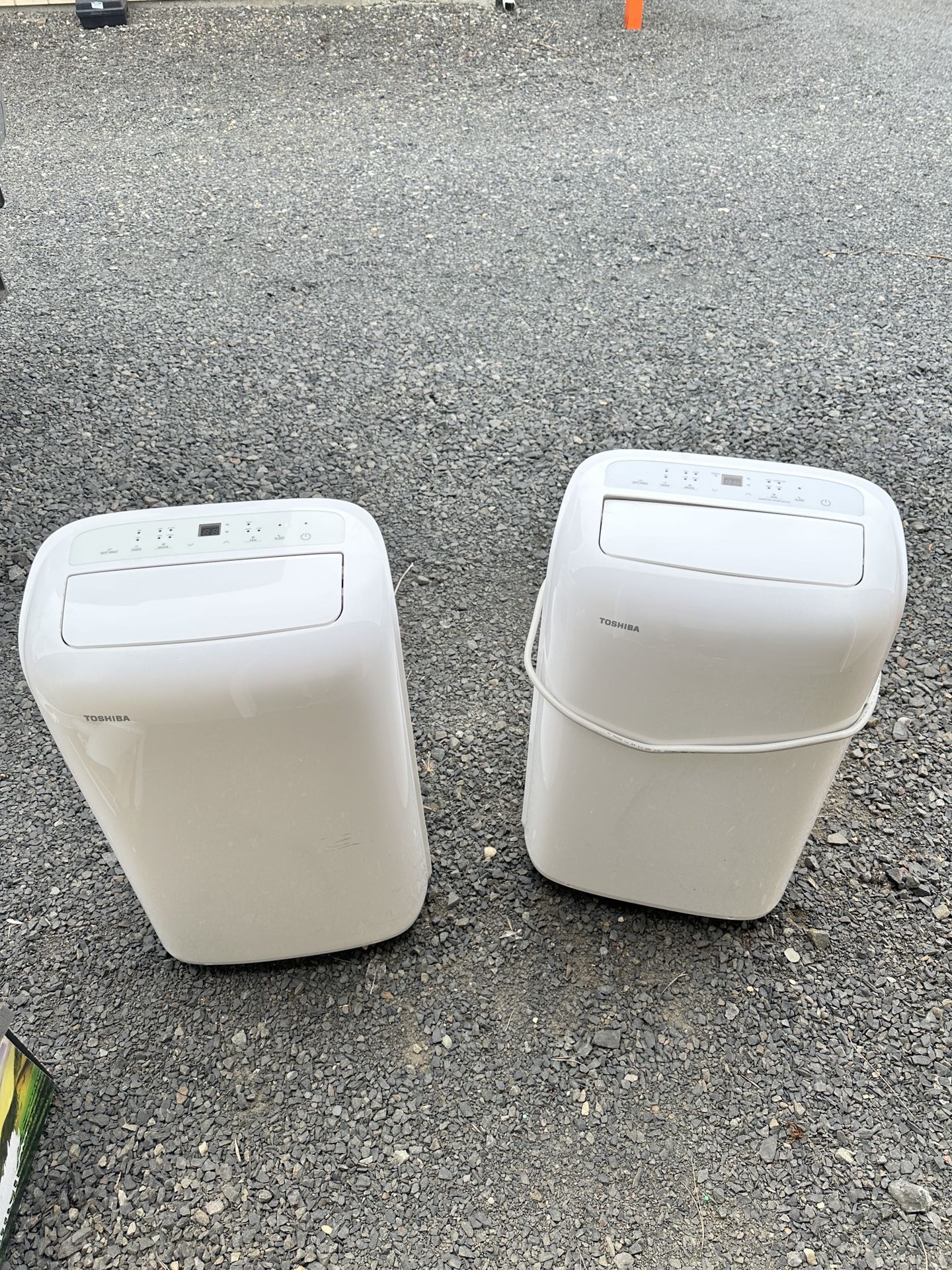 Two Toshiba 8000 BTU AC Units