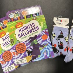 Halloween Activity Sets & Socks