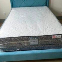 FULL Size Mattress With Box Spring set BED Frame Not INCLUDED 
